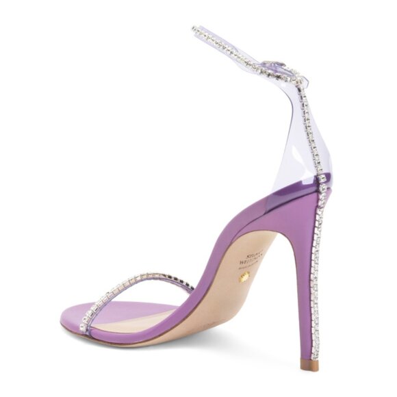 STUART WEITZMAN Wisteria Made In Spain Nudist Glam 100 Sandals - Picture 2 of 2